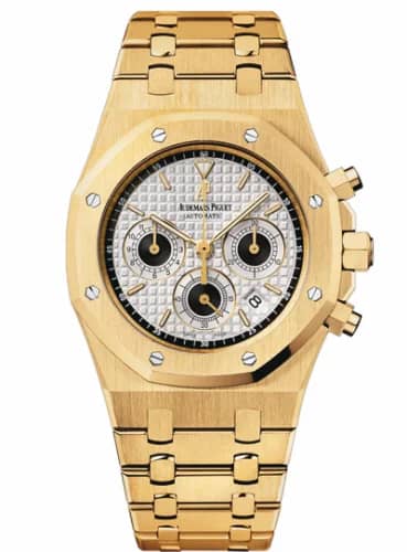 Audemars Piguet Royal Oak 25960 Chronograph Yellow Gold / Silver 25960BA.OO.1185BA.02
