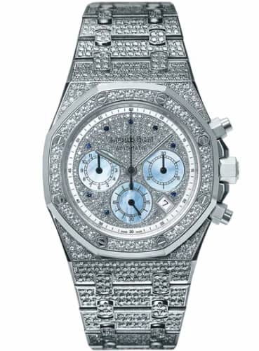 Audemars Piguet Royal Oak 25978 Chronograph White Gold / Diamond / Silver 25978BC.ZZ.1190BC.01