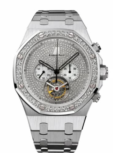 Audemars Piguet Royal Oak Tourbillon Chronograph White Gold / Diamond 26039BC.ZZ.1205BC.01