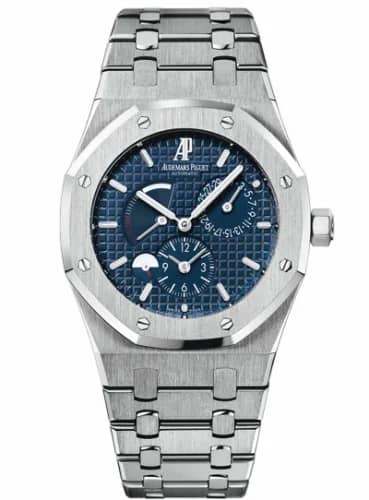 Audemars Piguet Royal Oak Dual Time Stainless Steel / Blue 26120ST.OO.1220ST.02