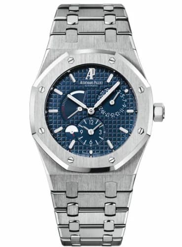 Audemars Piguet Royal Oak Dual Time Stainless Steel / Blue 26120ST.OO.1220ST.02