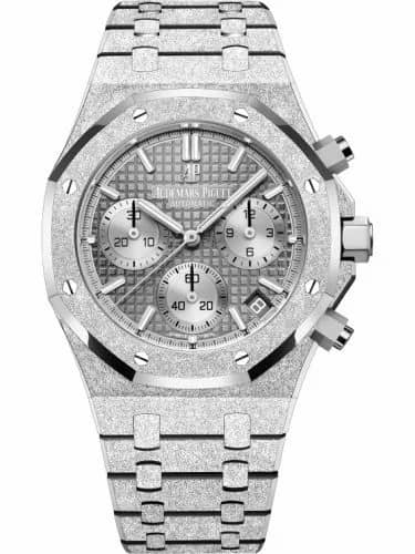 Audemars Piguet Royal Oak Chronograph 41 Frosted White Gold / Grey 26239BC.GG.1224BC.01