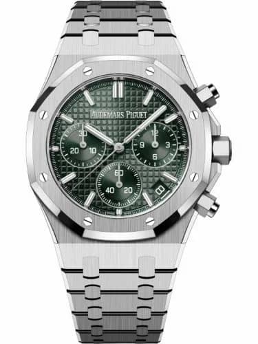 Audemars Piguet Royal Oak Chronograph 41 Stainless Steel / Green 26240ST.OO.1320ST.08
