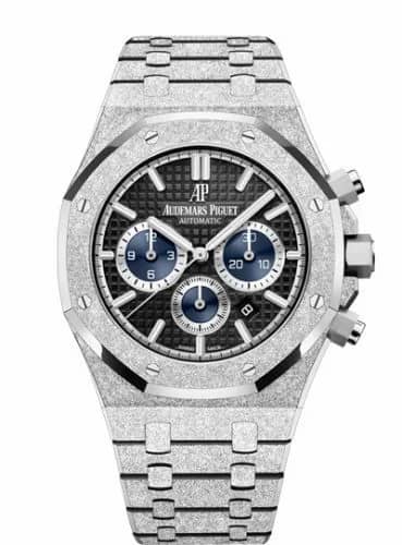 Audemars Piguet Royal Oak 41 Chronograph Frosted White Gold / Black 26331BC.GG.1224BC.03