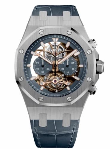Audemars Piguet Royal Oak Tourbillon Chronograph Openworked Platinum 26347PT.OO.D315CR.01
