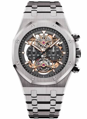 Audemars Piguet Royal Oak 26347 Tourbillon Chronograph Openworked Titanium 26347TI.OO.1205TI.01