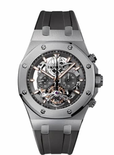 Audemars Piguet Royal Oak 26347 Tourbillon Chronograph Openworked Titanium 26347TI.OO.D004CR.01