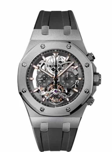 Audemars Piguet Royal Oak 26347 Tourbillon Chronograph Openworked Titanium 26347TI.OO.D004CR.01