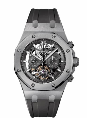 Audemars Piguet Royal Oak 26347 Tourbillon Chronograph Openworked Titanium / Boutique Edition 26347TI.OO.D004CR.02