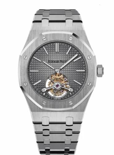 Audemars Piguet Royal Oak Ultra Thin Tourbillon Platinum / Grey 26510PT.OO.1220PT.01