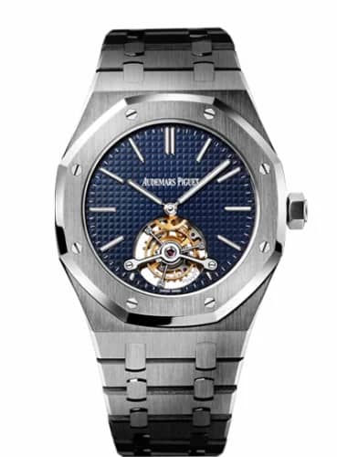 Audemars Piguet Royal Oak Ultra Thin Tourbillon Stainless Steel / Blue 26510ST.OO.1220ST.01