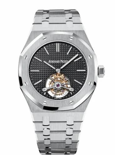 Audemars Piguet Royal Oak Ultra Thin Tourbillon Stainless Steel / Black 26512ST.OO.1220ST.01