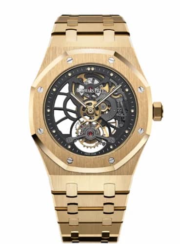 Audemars Piguet Royal Oak Ultra Thin Tourbillon Openworked Yellow Gold / Boutique Edition 26513BA.OO.1220BA.01
