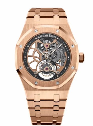 Audemars Piguet Royal Oak Ultra Thin Tourbillon Openworked Pink Gold 26518OR.OO.1220OR.01