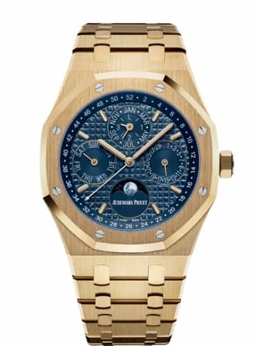 Audemars Piguet Royal Oak Perpetual Calendar 41 Yellow Gold / Blue 26574BA.OO.1220BA.01