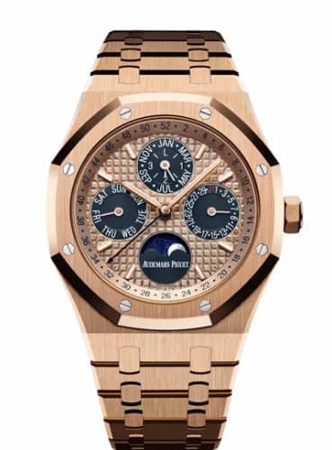 Audemars Piguet Royal Oak Perpetual Calendar 41 Pink Gold / Blue 26584OR.OO.1220OR.01