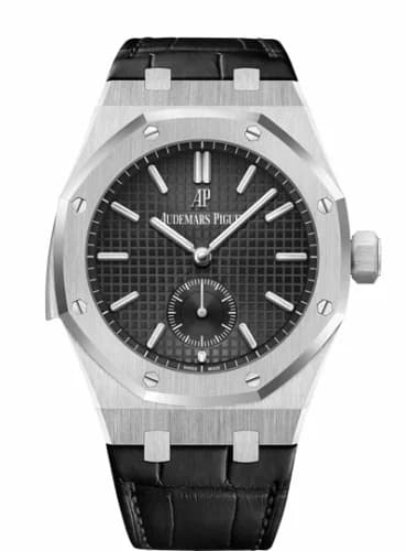 Audemars Piguet Royal Oak Repeater Supersonnerie Platinum / Black / Strap 26591PT.OO.D002CR.01