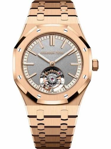 Audemars Piguet Royal Oak Self-Winding Flying Tourbillon Pink Gold / Grey 26730OR.OO.1320OR.05
