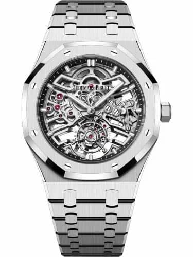 Audemars Piguet Royal Oak Self-Winding Flying Tourbillon Openworked Stainless Steel / 50th Anniversary 26735ST.OO.1320ST.01