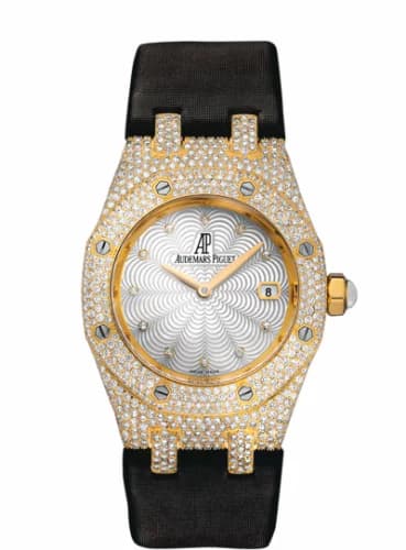 Audemars Piguet Royal Oak 67601 Quartz Yellow Gold / Diamond / MOP 67605BA.ZZ.D080SU.01