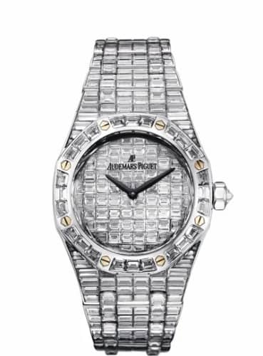 Audemars Piguet Royal Oak Lady White Gold / Baguette / Baguette 67606BC.ZZ.9179BC.01