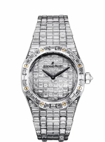 Audemars Piguet Royal Oak Lady White Gold / Baguette / Baguette 67606BC.ZZ.9179BC.01