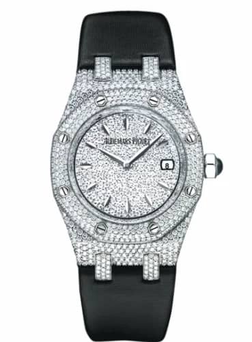 Audemars Piguet Royal Oak Quartz 67625 White Gold / Diamond / Diamond / Strap 67625BC.ZZ.D004SU.01