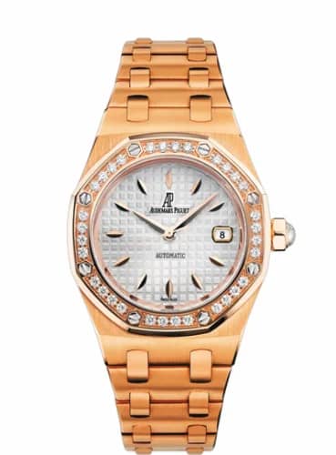 Audemars Piguet Royal Oak Selfwinding 77321 Pink Gold / Diamond / Silver / Bracelet 77321OR.ZZ.1230OR.01