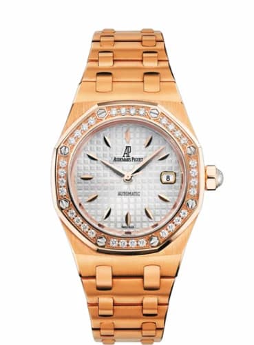 Audemars Piguet Royal Oak Selfwinding 77321 Pink Gold / Diamond / Silver / Bracelet 77321OR.ZZ.1230OR.01