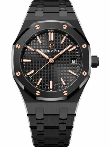 Audemars Piguet Royal Oak Selfwinding 34 Ceramic / Black / 50th Anniversary 77350CE.OO.1266CE.01