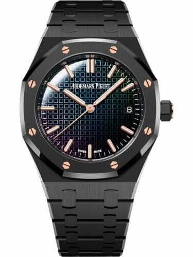 Audemars Piguet Royal Oak Selfwinding 34 Ceramic / Carolina Bucci 77350CE.OO.1266CE.02.A