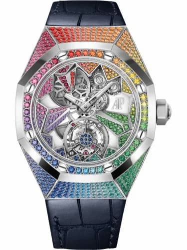 Audemars Piguet Audemars Piguet Royal Oak Concept Flying Tourbillon White Gold / Rainbow 26227BC.YY.D326CR.01