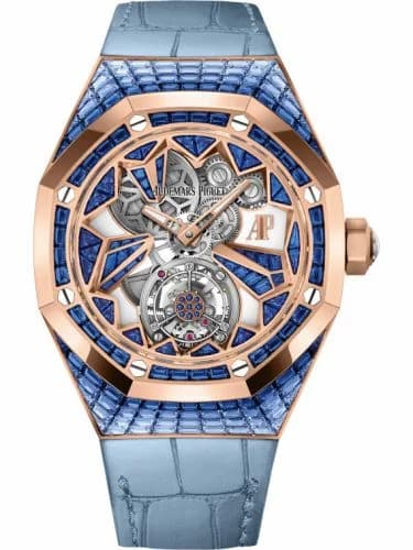 Audemars Piguet Audemars Piguet Royal Oak Concept Flying Tourbillon Pink Gold / Baguette Sapphire 26228OR.SS.D314CR.01