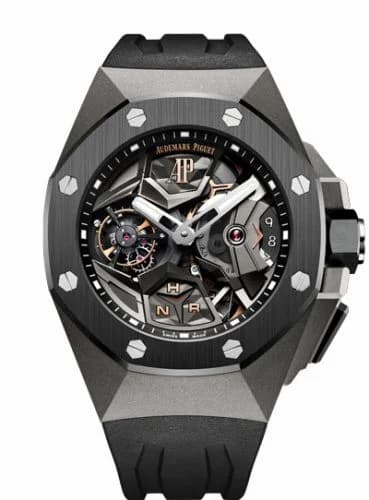 Audemars Piguet Royal Oak Concept GMT Tourbillon Titanium / Black 26589IO.OO.D002CA.01