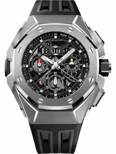 Audemars Piguet Royal Oak Concept Split Second Chronograh GMT Large Date Titanium / Skeleton 26650TI.OO.D013CA.01