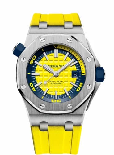 Audemars Piguet Royal Oak Offshore Diver Stainless Steel / Yellow 15710ST.OO.A051CA.01