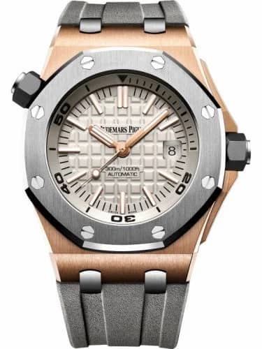 Audemars Piguet Royal Oak Offshore Diver Pink Gold / Titanium / Silver 15711OI.OO.A006CA.01