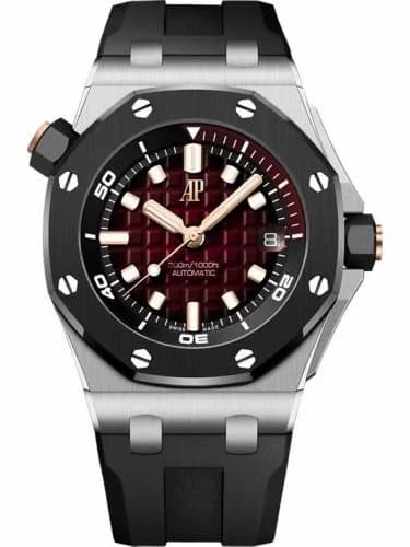 Audemars Piguet Royal Oak Offshore Diver White Gold / Smoked Red 15720CN.OO.A002CA.02