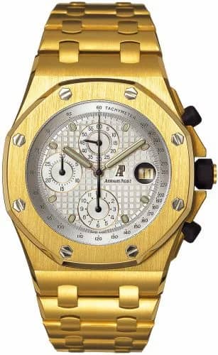 Audemars Piguet Royal Oak OffShore 25721 Chronograph Yellow Gold / Silver 25721BA.O.1000BA.03