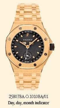 Audemars Piguet Royal Oak OffShore 25807 Full Calendar Yellow Gold / Blue / Bracelet 25807BA.O.1010BA/01