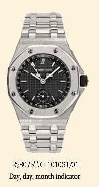 Audemars Piguet Royal Oak OffShore 25807 Full Calendar Blue / Bracelet 25807ST.O.1010.ST.01