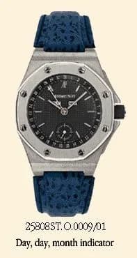 Audemars Piguet Royal Oak OffShore 25808 Full Calendar Blue 25808ST.O.0009/01