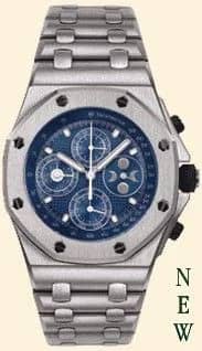 Audemars Piguet Royal Oak OffShore 25854 Perpetual Calendar White Gold / Blue 25854BC.O.1150BC.01