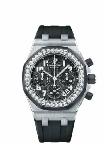 Audemars Piguet Royal Oak OffShore 26048 Lady Chronograph Stainless Steel / Black 26048SK.ZZ.D002CA.01
