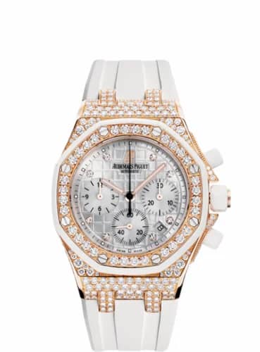 Audemars Piguet Royal Oak Offshore 26092 Lady Chronograph Pink Gold / White 26092OK.ZZ.D010CA.01