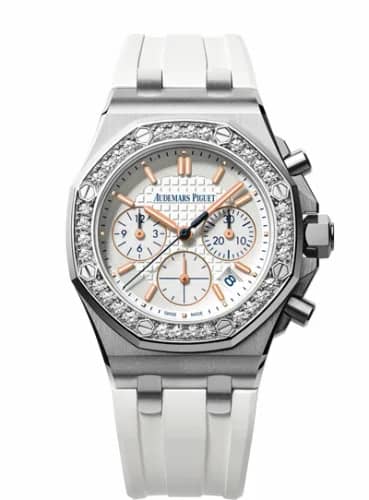 Audemars Piguet Royal Oak OffShore 26144 Lady Chronograph Stainless Steel / Silver / Diamond / Summer Edition 2017 26144ST.ZZ.D010CA.01