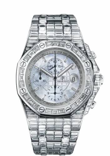 Audemars Piguet Royal Oak OffShore 26174 Chronograph Baguette / MOP 26174BC.ZZ.8042BC.01