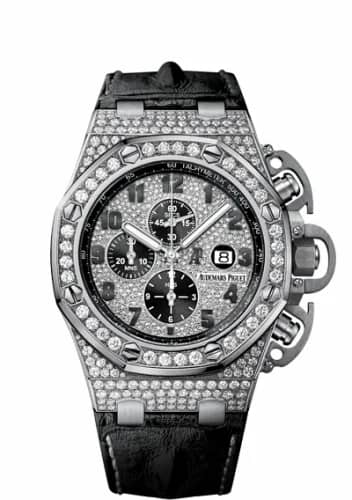 Audemars Piguet Royal Oak OffShore 26215 T3 White Gold / Diamond 26215.BC.ZZ.A101CR.01