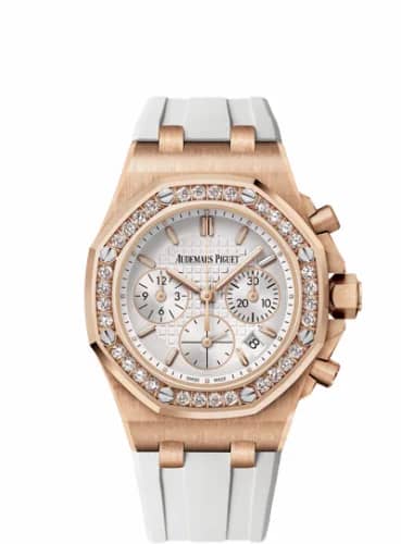 Audemars Piguet Royal Oak OffShore 26231 Lady Chronograph Pink Gold / Silver / Diamond 26231OR.ZZ.D010CA.0