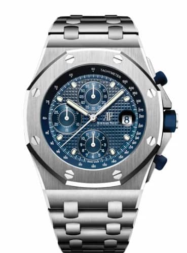 Audemars Piguet Royal Oak Offshore 26237 Stainless Steel / Blue / Bracelet / 25th Anniversary 26237ST.OO.1000ST.01
